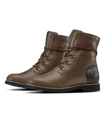 the north face women's ballard lace ii coated canvas boot
