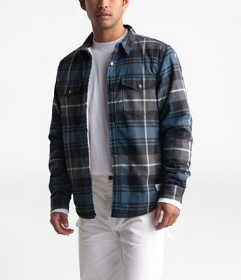 north face buffalo plaid pullover