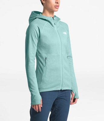 the north face canyonlands hooded fleece jacket