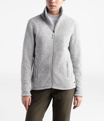 womens north face crescent fleece jacket