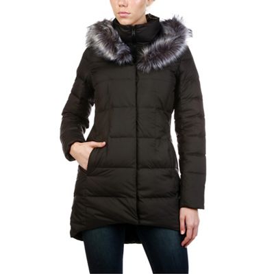 north face faux fur collar down parka