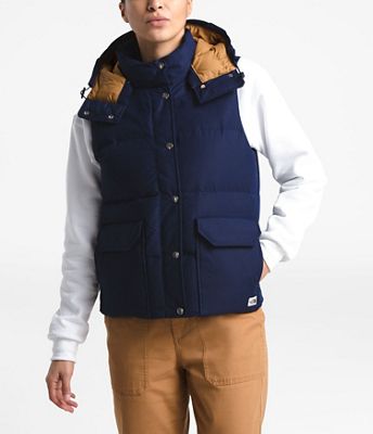 north face down vest