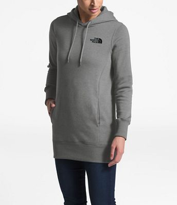 north face tunic hoodie