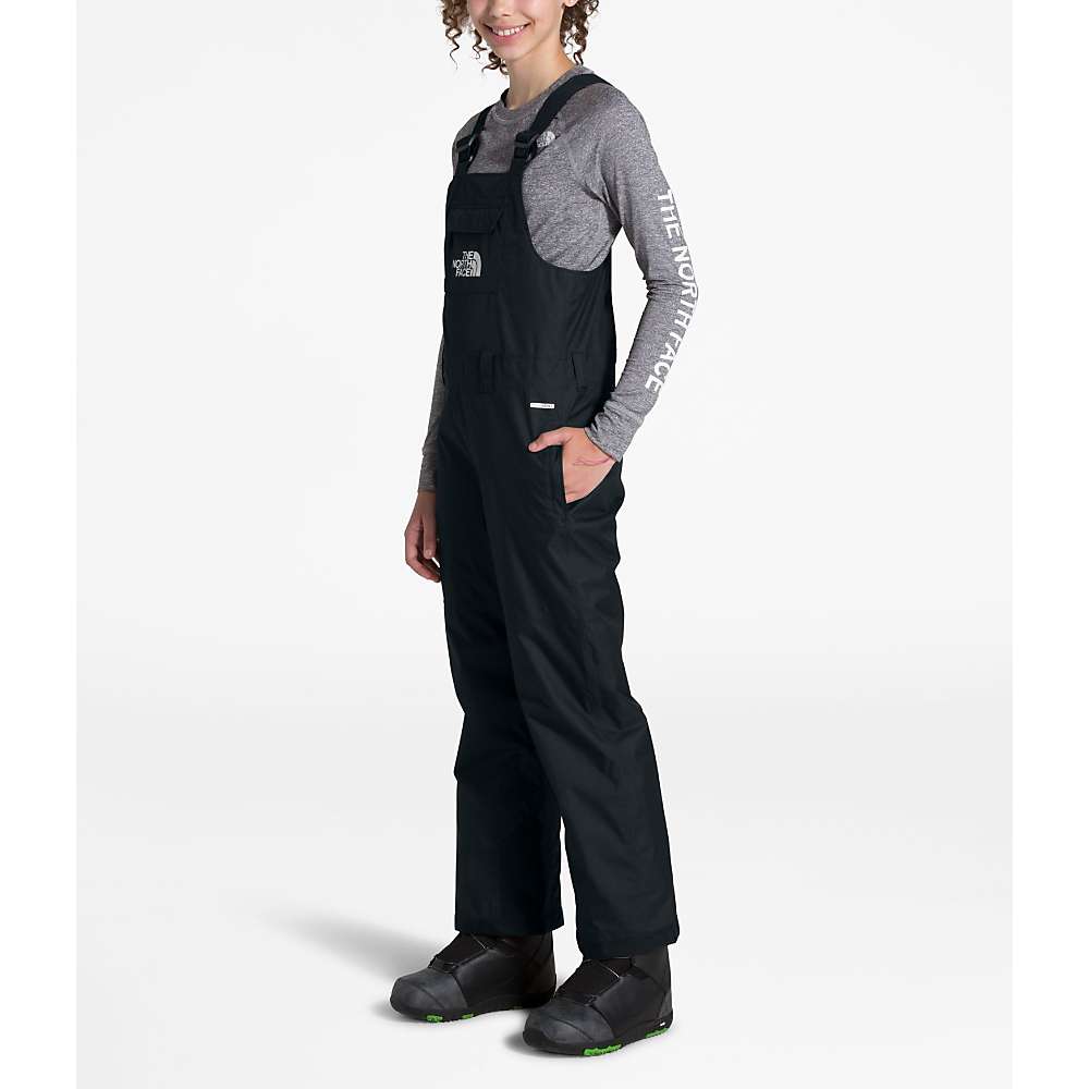 The North Face Youth Freedom Insulated Bib - XXS, TNF Black