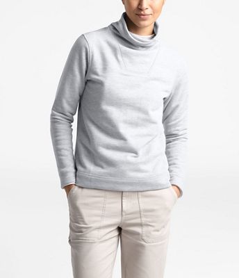 north face top white