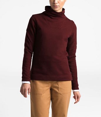 north face funnel neck pullover