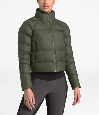 north face cropped puffer jacket women's