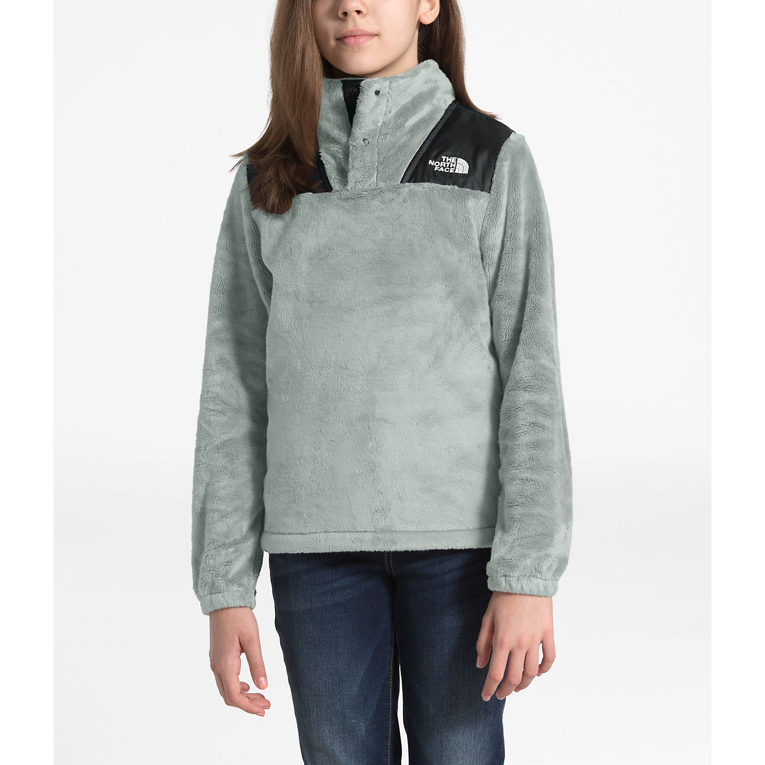 The North Face Girls Oso 1/4 Snap Pullover