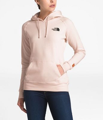 womens pink north face hoodie