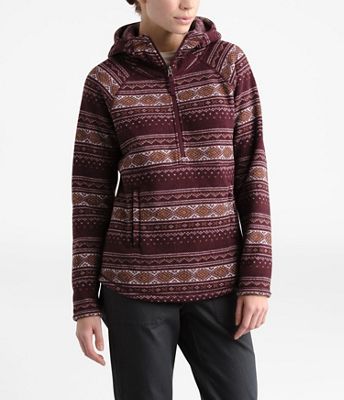 north face crescent hooded pullover