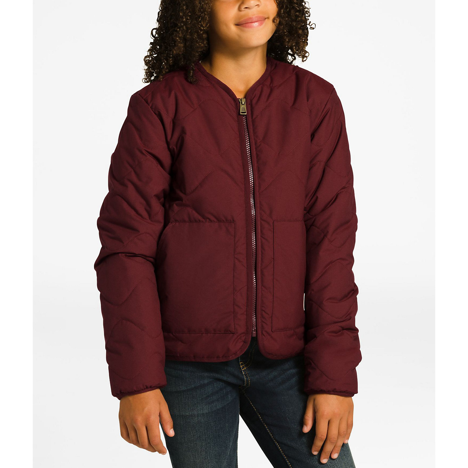 The North Face Girls Sierra Quilted Cardigan