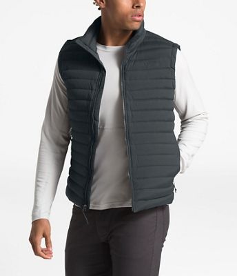 north face men's stretch down vest