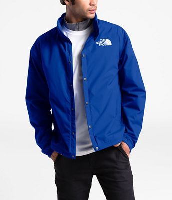 north face coach jacket blue