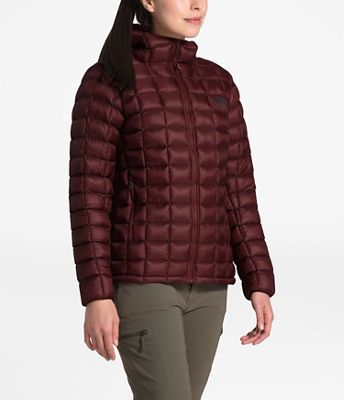 deep garnet red north face