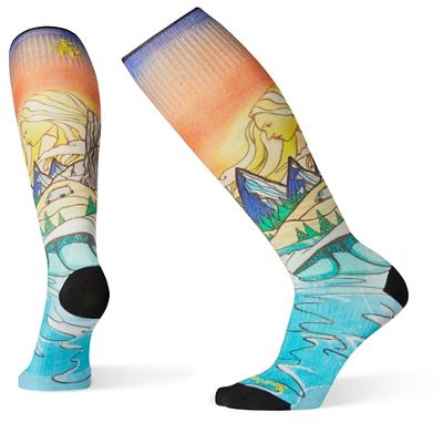 smartwool phd ski light elite pattern socks