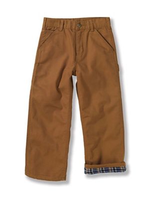 Carhartt Boys Canvas Dungaree Flanned Lined Pant
