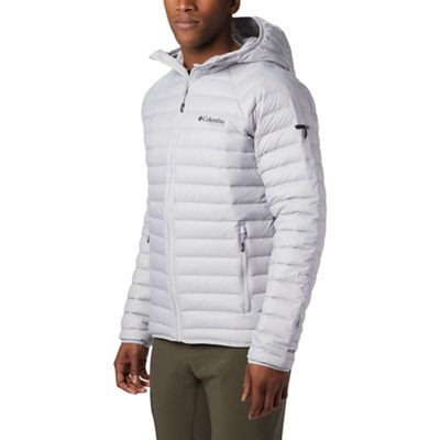 columbia men's alpha trail down hooded jacket