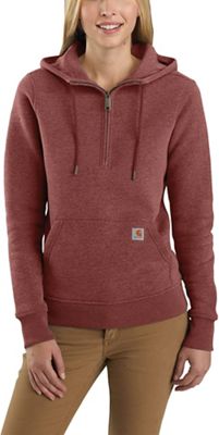 Carhartt Women's Clarksburg Half-Zip Hooded Sweatshirt - Mountain Steals