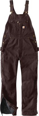 carhartt women's lined bib overalls