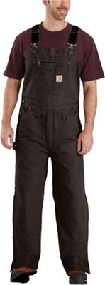 Carhartt Men's Quilt-Lined Washed Duck Bib Overall