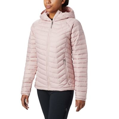 Columbia Powder Lite Hooded Jacket Black Doudounes ski femme : Snowleader