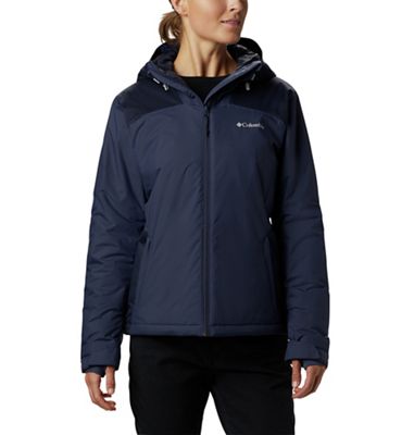 columbia windbreaker womens black