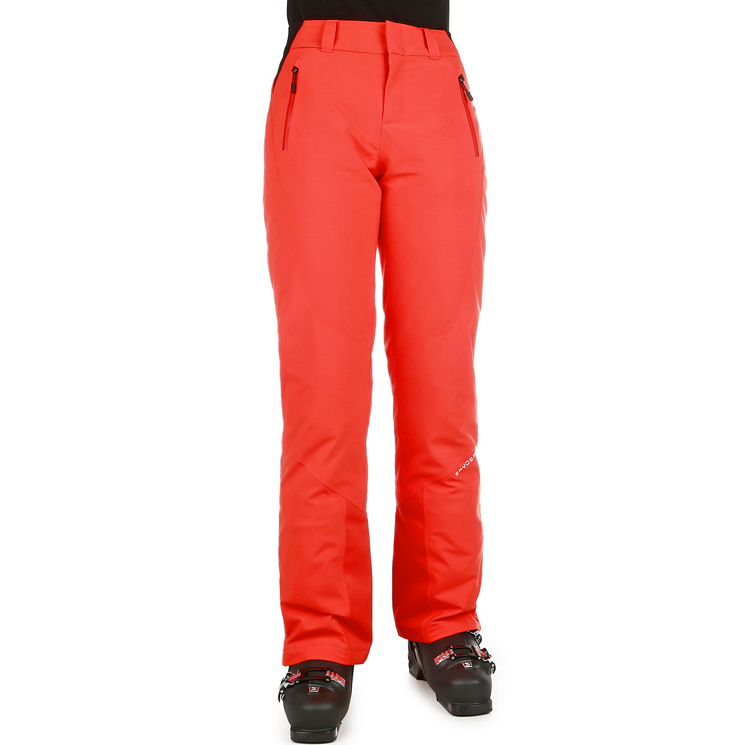 SPYDER Women's Red Winter Tailored Pants 