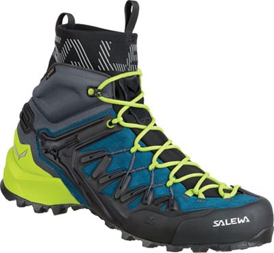 Salewa Men's Wildfire Edge Mid GTX Boot - 8.5, Poseidon/Cactus