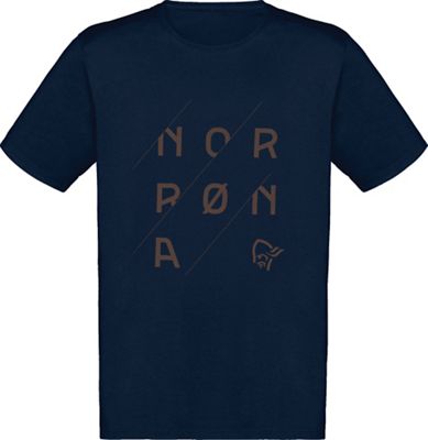 Norrona Men's /29 Cotton Slant Logo T-Shirt