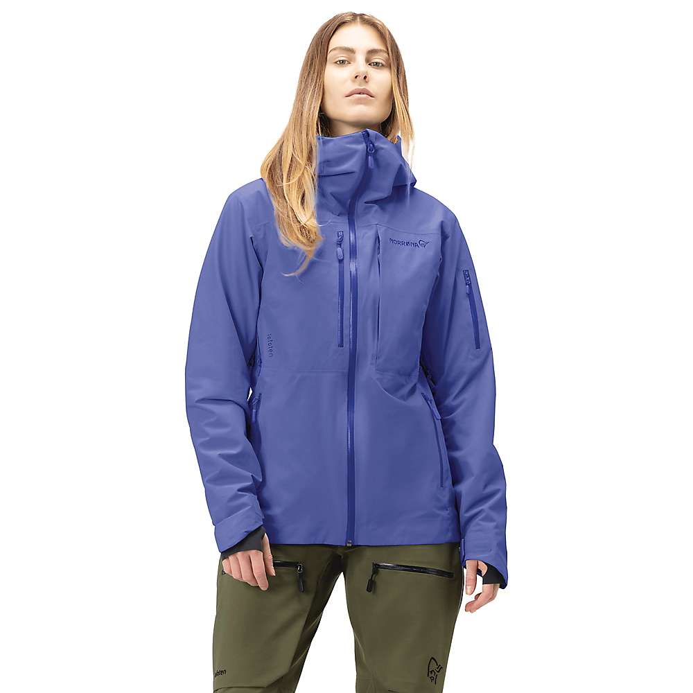 Norrona Women's Lofoten Gore-Tex Insulated Jacket - Large, Violet Storm