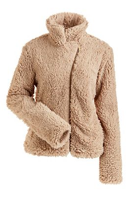 NILS Women's Lisie Short Fuzzy Coat
