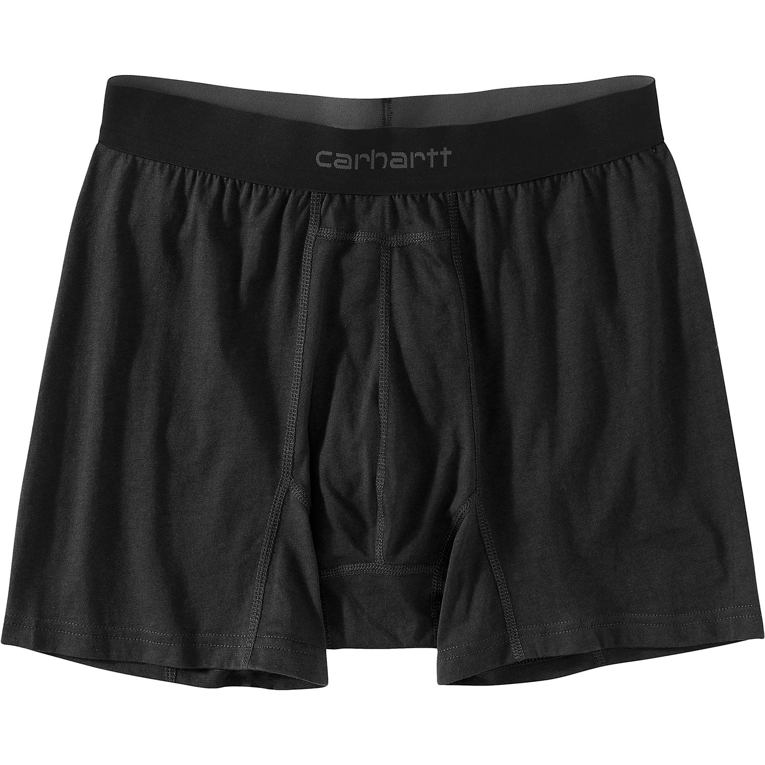 Carhartt Mens 5 Inch Basic Cotton-Poly Boxer Brief 2-Pack