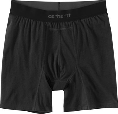 Carhartt Men's  8 Inch Basic Cotton-Poly Boxer Brief 2 Pack