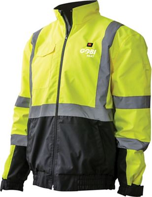 Gobi Heat Mens Flash Reflective 3 Zone Heated Jacket