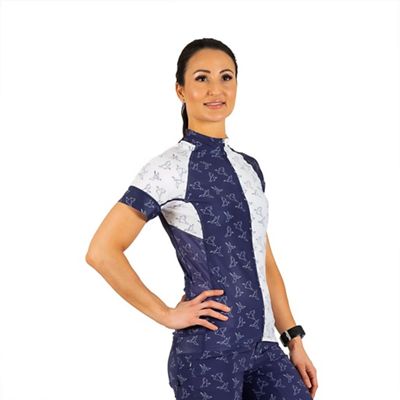 In Flight / Navy / White