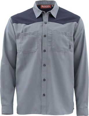 Simms Men's Blacks Ford Flannel LS Shirt