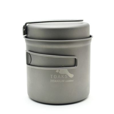 TOAKS Titanium Pot with Pan