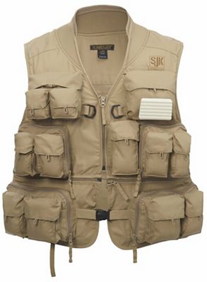 SJK Jig 24 Pocket Convertible Fishing Vest
