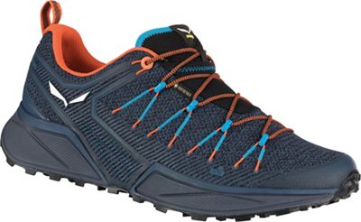 Salewa Men's Dropline GTX Shoe - 7.5, Dark Denim / Black