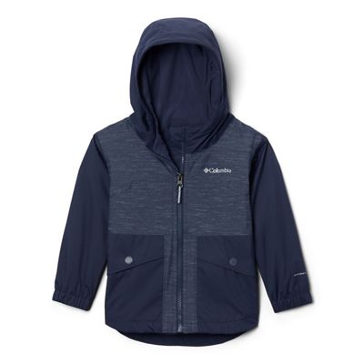 Columbia Toddler Girls' Rainy Trails Fleece Lined Jacket