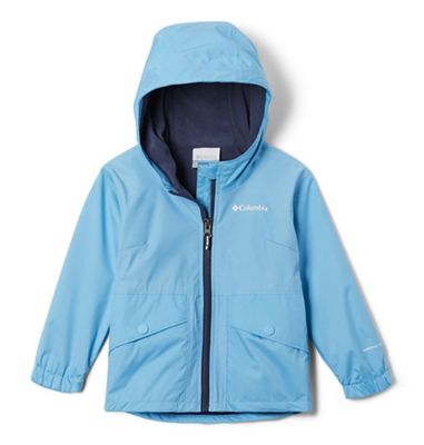 Columbia Toddler Girls' Rainy Trails Fleece Lined Jacket