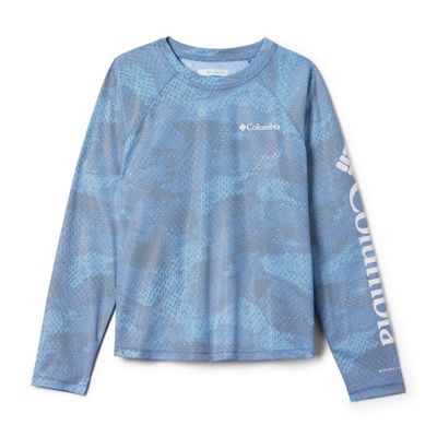 Columbia Youth Solar Chill Printed LS Top