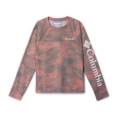 Columbia Youth Solar Chill Printed LS Top