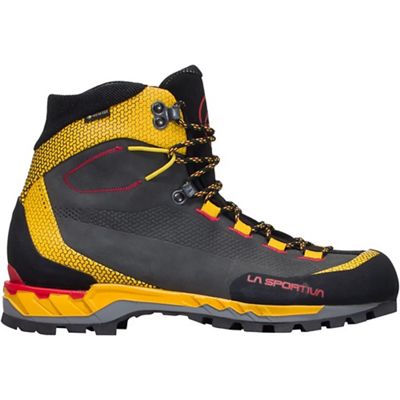 La Sportiva Men's Trango Tech Leather GTX Boot - 38, Black / Yellow