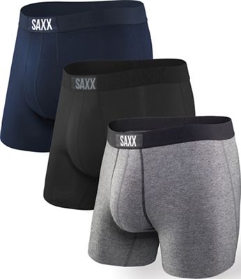 SAXX Mens Vibe Super Soft Boxer Brief 3 Pack