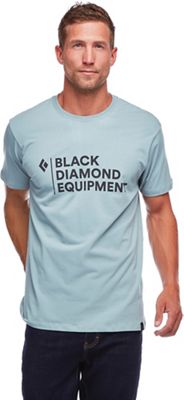 Black Diamond Men's Stacked Logo Tee