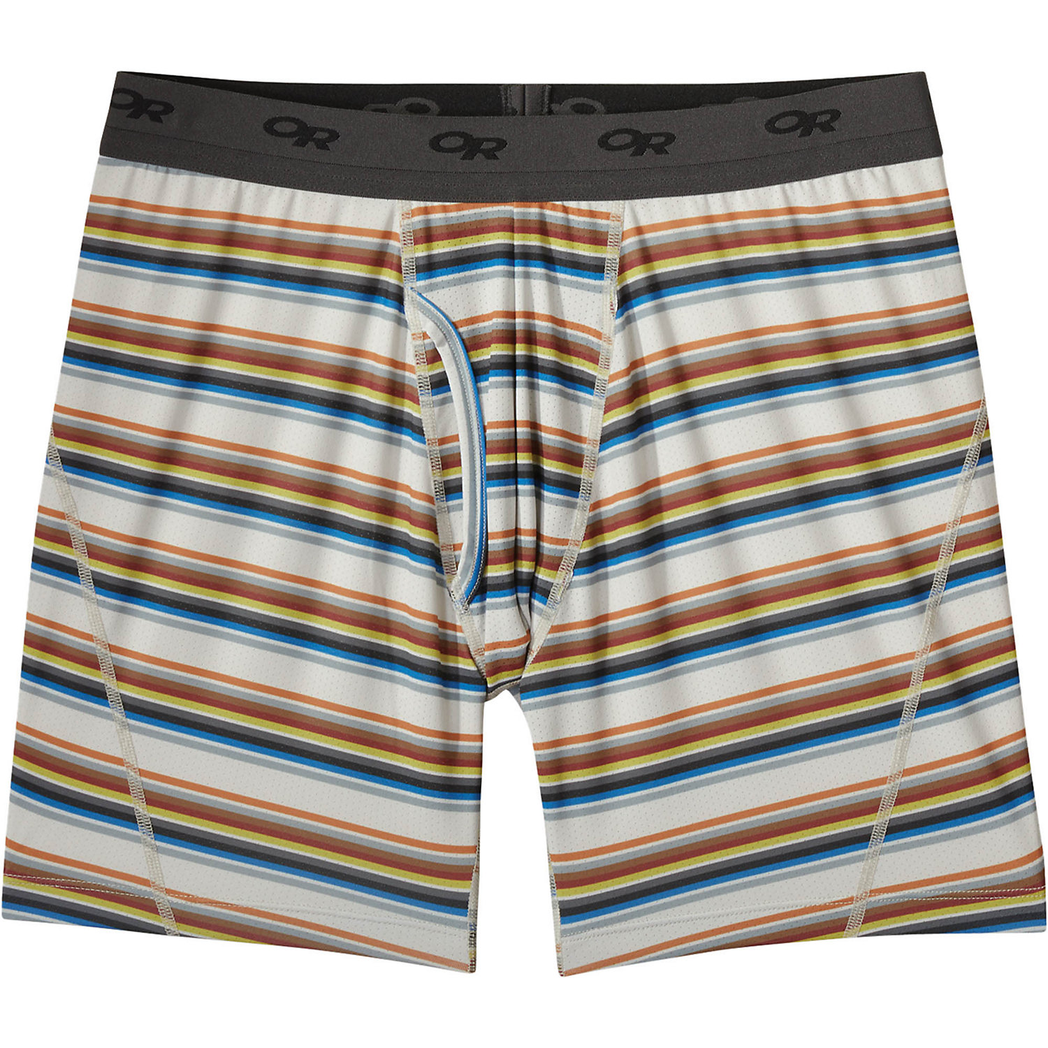 Outdoor Research Mens Next To None 6 Inch Printed Boxer Brief