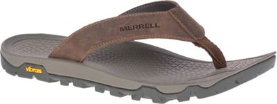 merrell leather flip flops