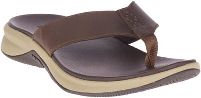 merrell leather flip flops