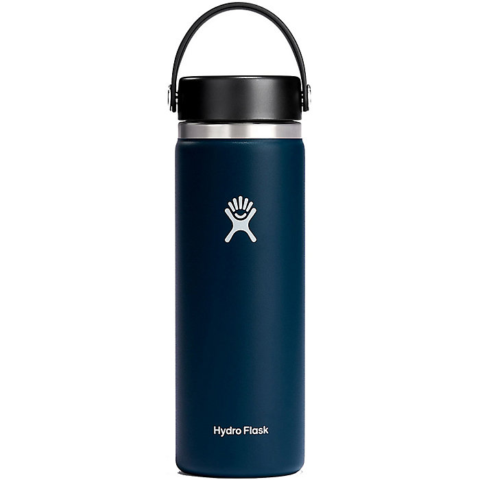 20 oz Fog Hydro Flask Vacuum Insulated Wide Mouth Stainless Steel Water Bottle with Flex Ca 
